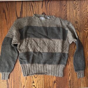 Vintage Paul Smith Sportswear Cable Knit Wool Blend Sweater - S